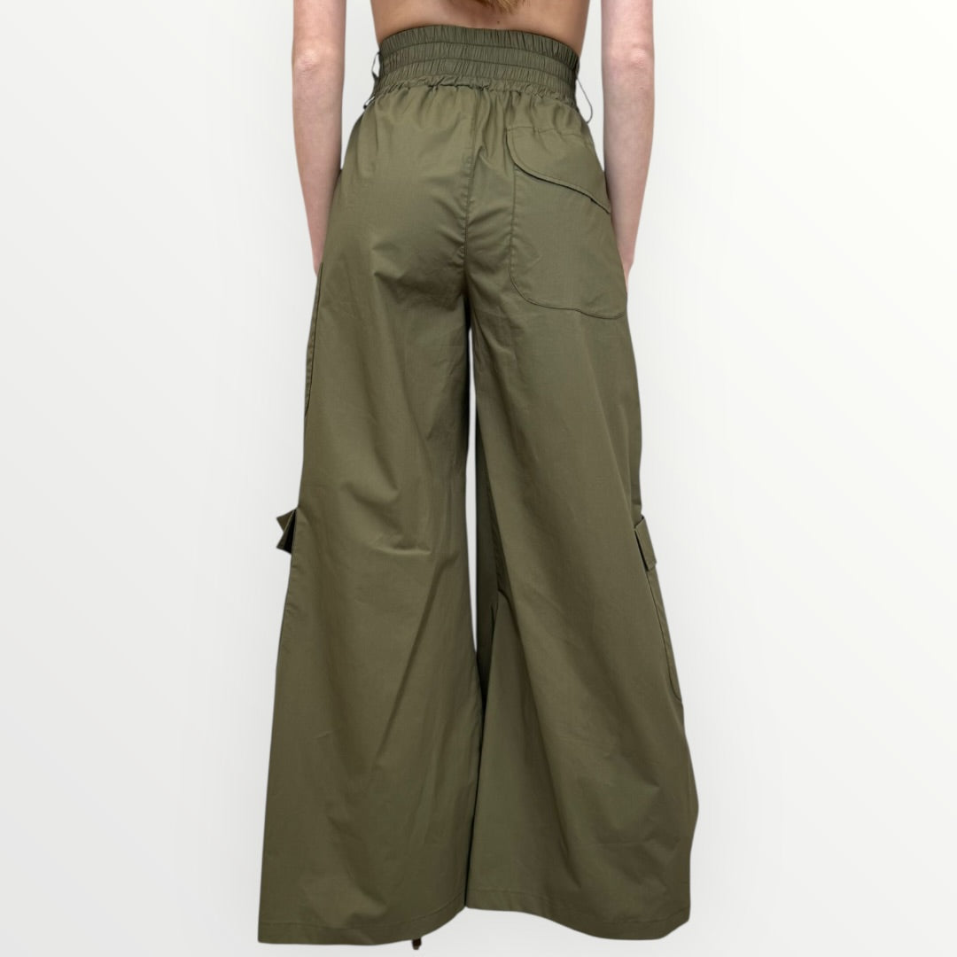 SOUVENIR - PANTALONE CARGO CON TASCONI