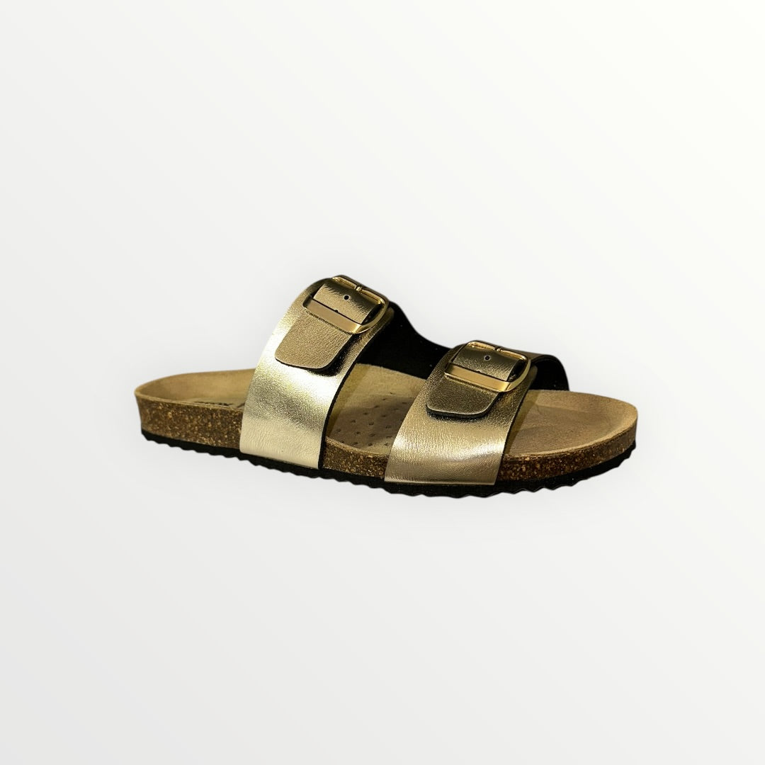 GEOX - CIABATTA BRIONIA METALLIC