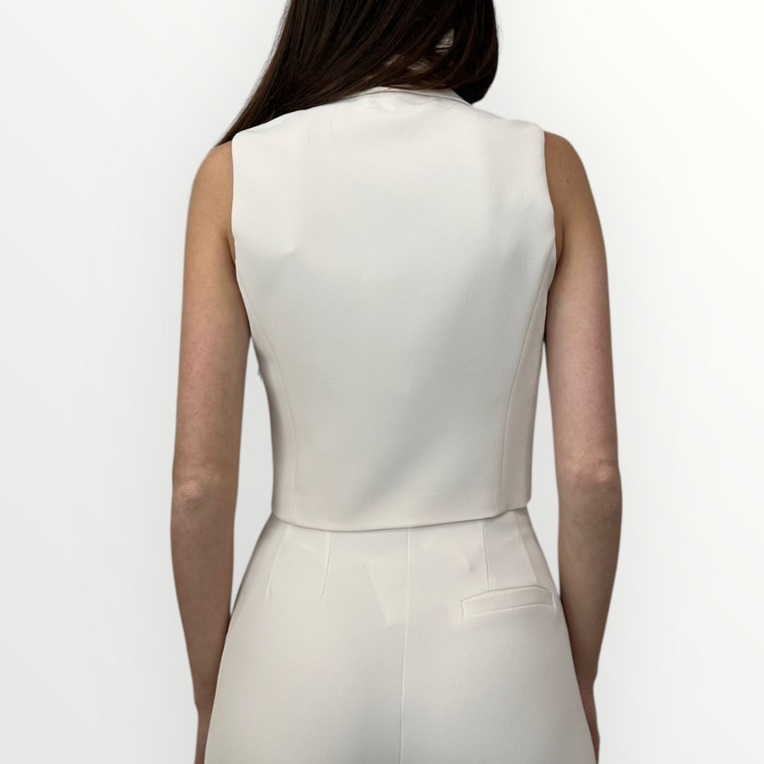 IMPERIAL - GILET CON BOTTONI RIVESTITI