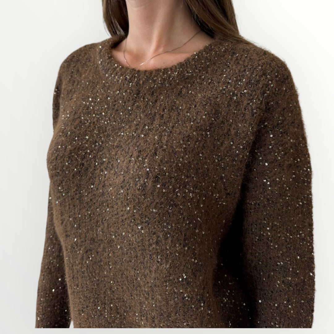 LOFT.73 - MAGLIA BRILLANTINA