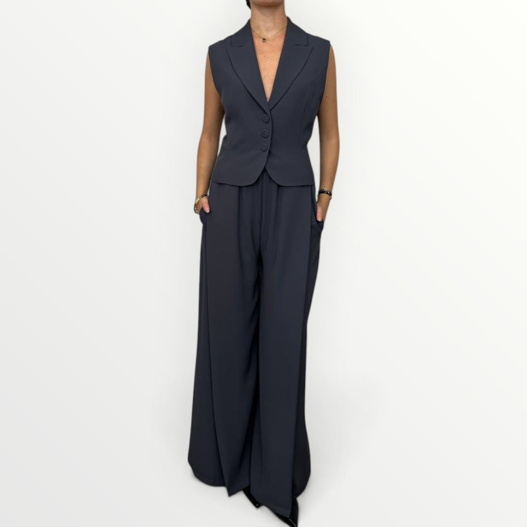 IMPERIAL - GILET MONOPETTO CON REVER