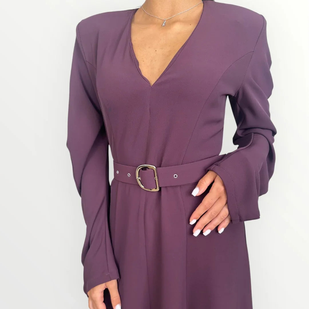 IMPERIAL - ABITO CON MANICHE ARRICCIATE