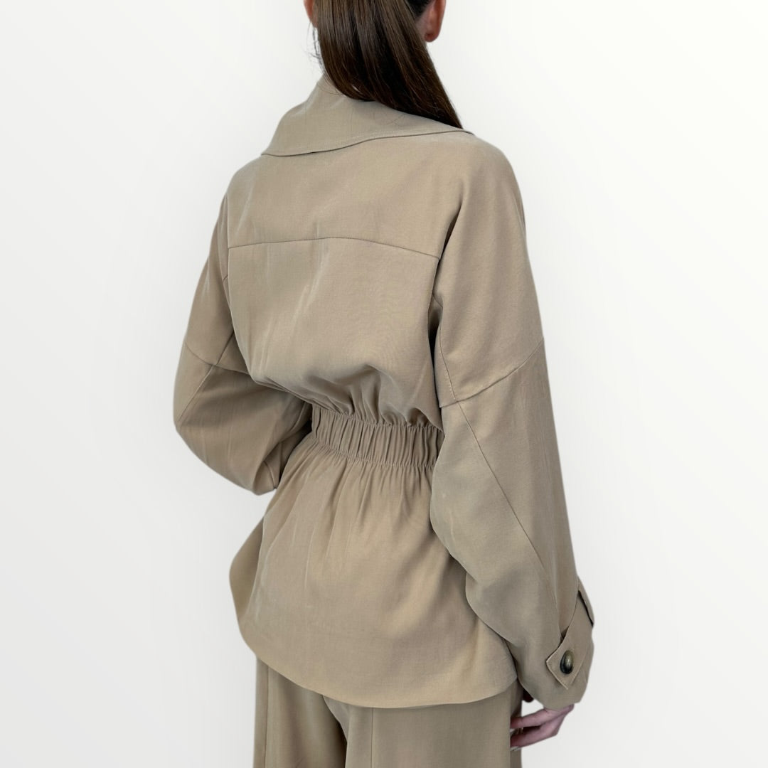 HAVEONE - GIACCA CON FUSCIACCA IN VITA