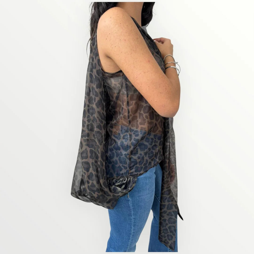 IMPERIAL - CAMICIA MORBIDA CON FIOCCO