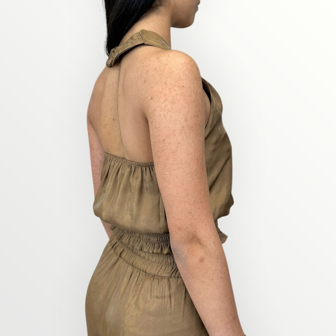 MOTEL - TOP SCOLLO HALTER