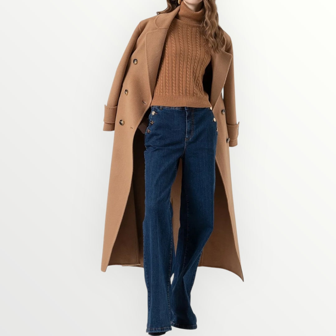 FRACOMINA - MAGLIA CON PUNTO TRECCIA