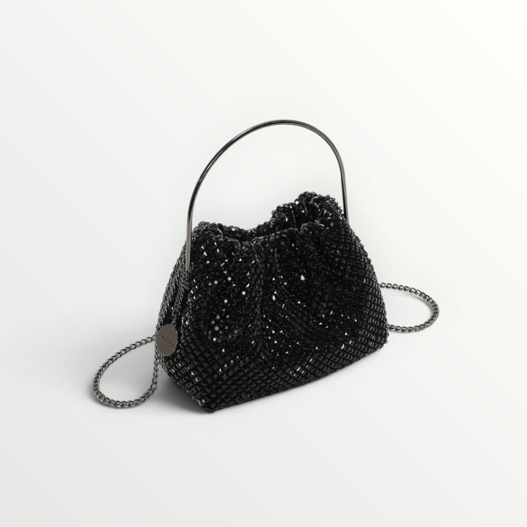 MIMI' MUA' - BORSA MORBIDA CON STRASS