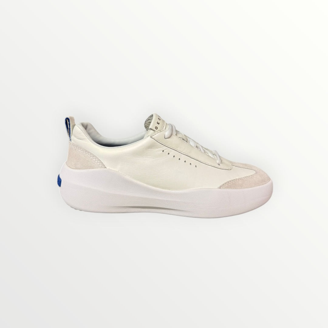 GEOX - SNEAKER GXCP IN PELLE CON DETTAGLI IN SUEDE