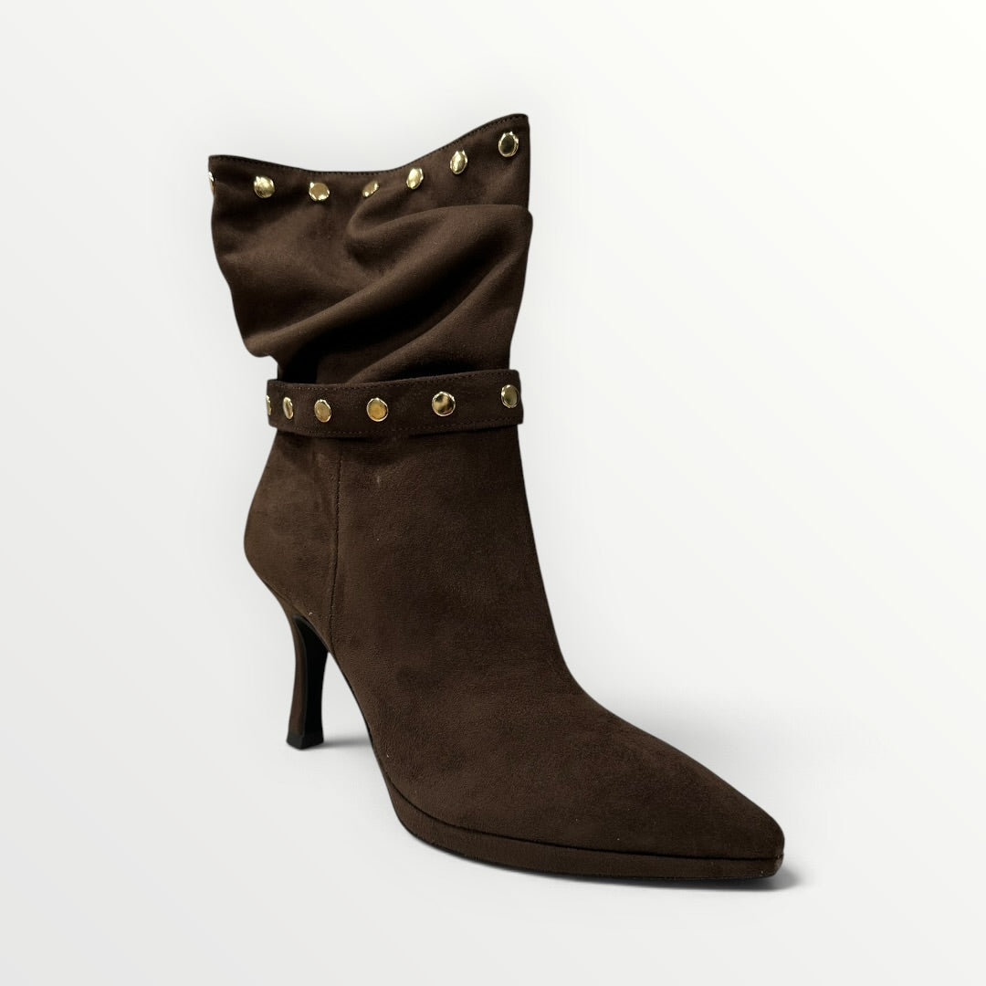 DIVINE FOLLIE - STIVALETTO MORBIDO CON BORCHIE