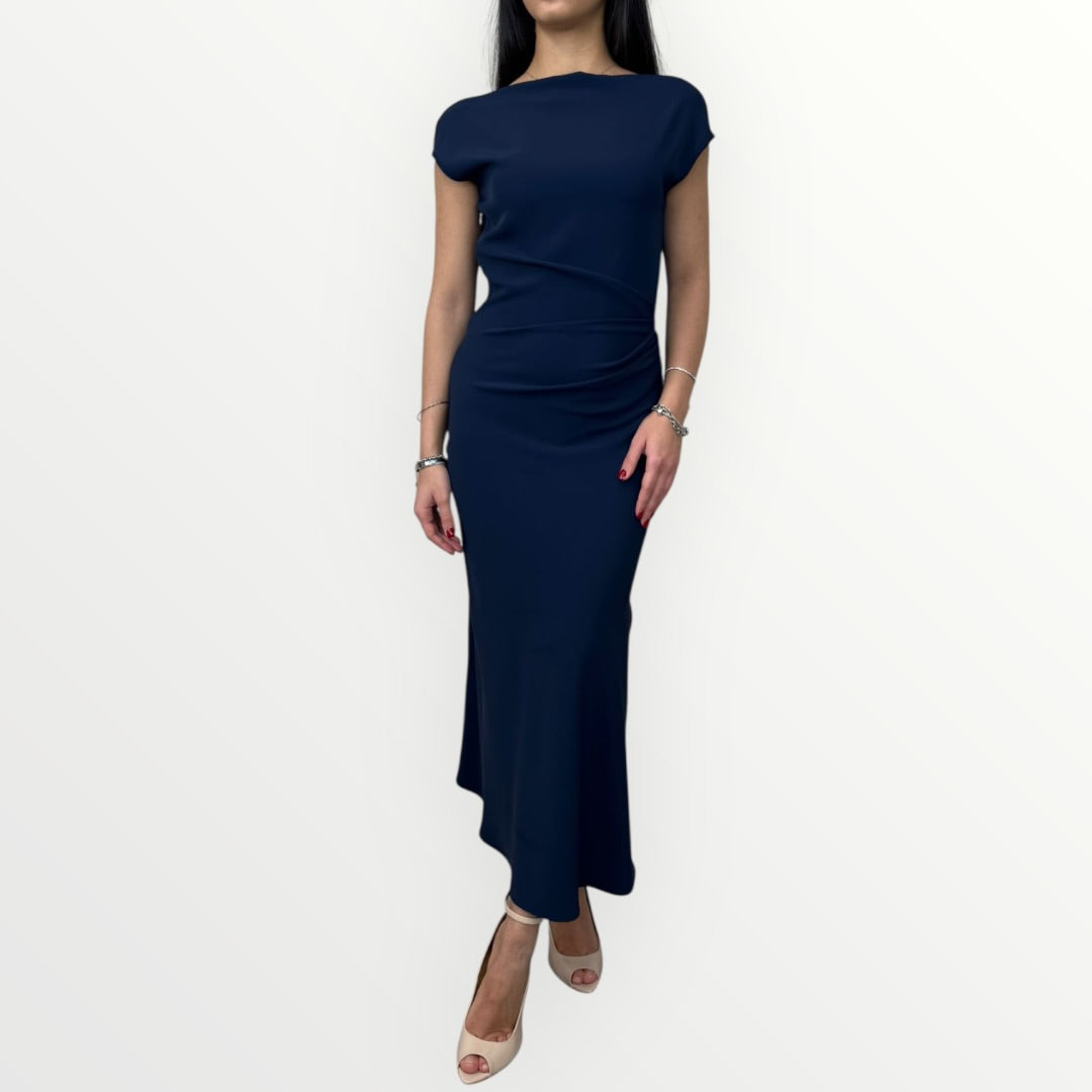 IMPERIAL - ABITO LUNGO CON SCOLLO A BARCA