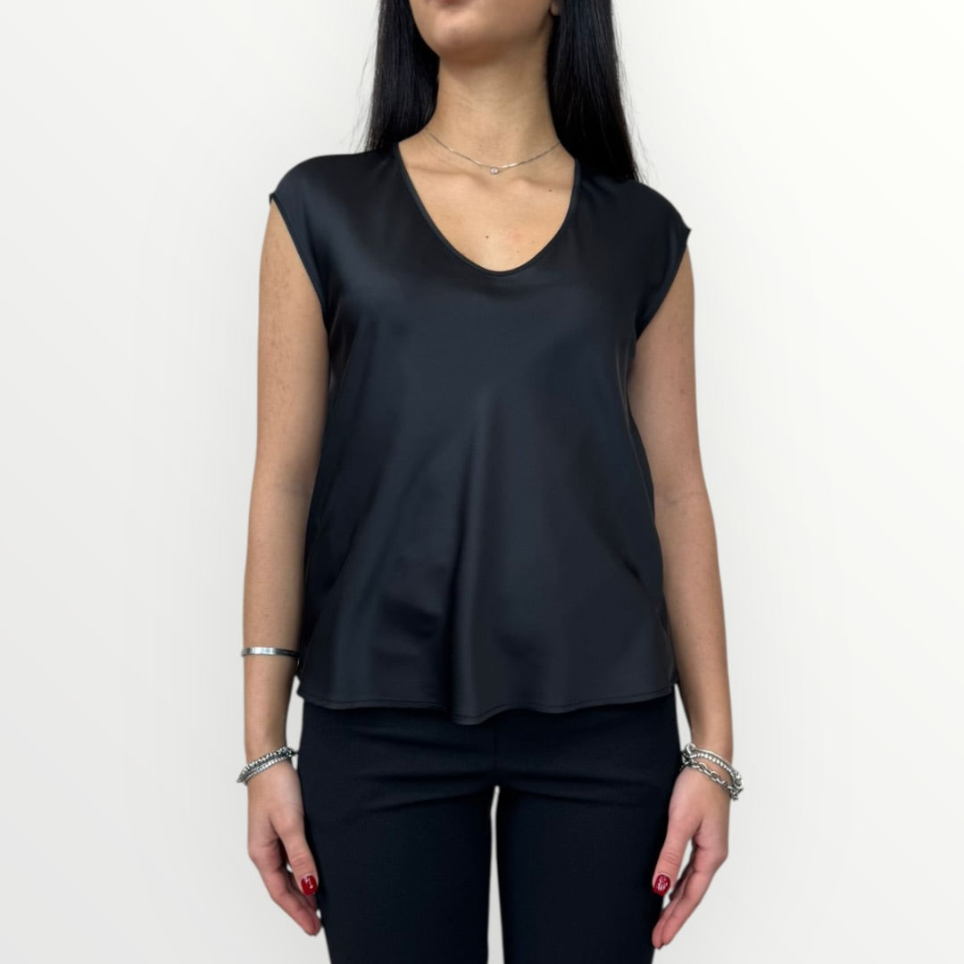 IMPERIAL - BLUSA CON SCOLLO A V
