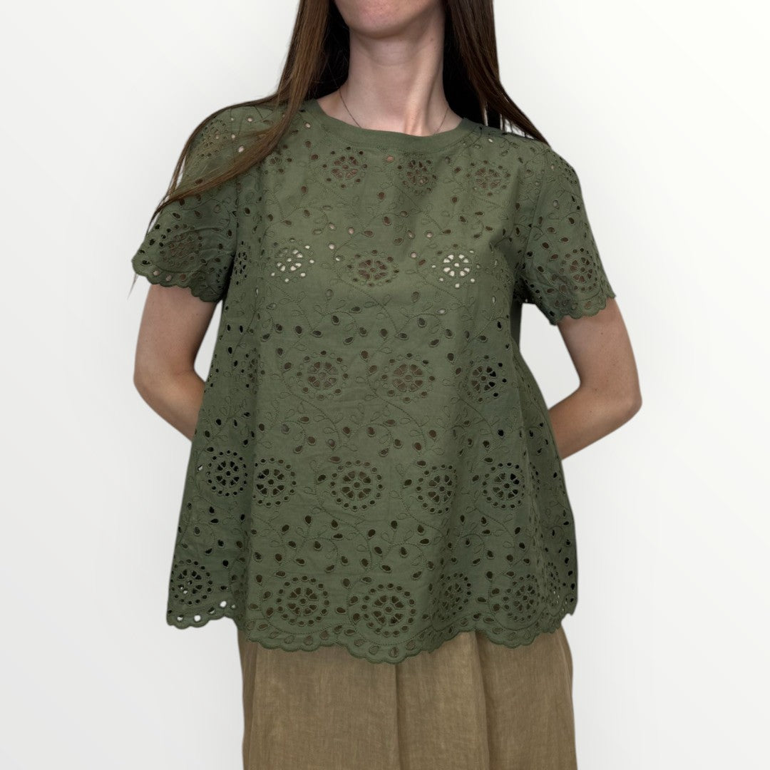 EMME MARELLA - T-SHIRT VELETTA
