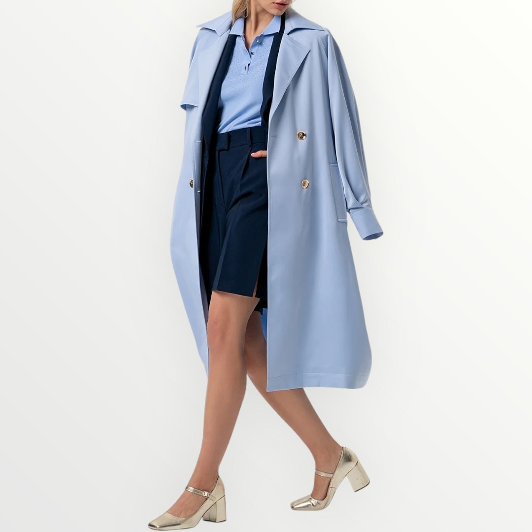 FRACOMINA - BERMUDA CON SPACCHI LATERALI