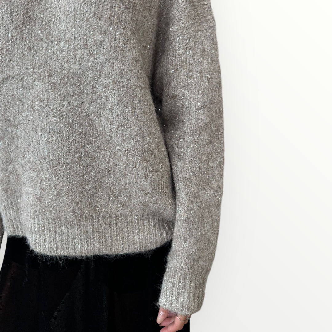 LOFT.73 - MAGLIA BRILLANTINA