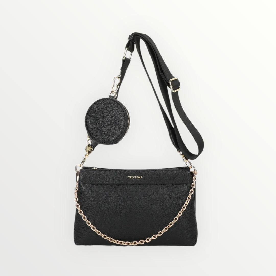 MIMI MUA' - BORSA A TRACOLLA CON DETTAGLIO