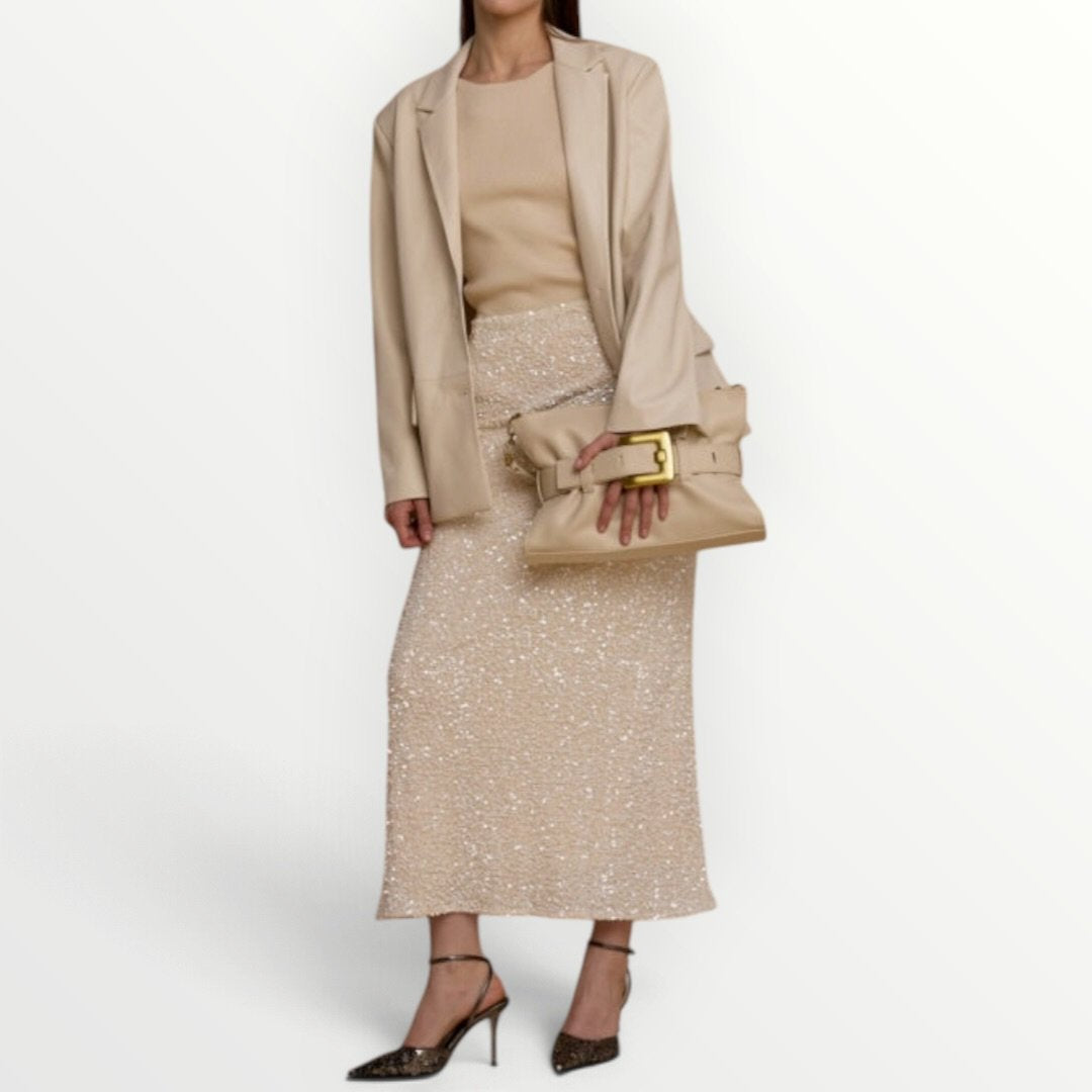 NO SECRETS - BORSA CON FIBBIA GRANDE CENTRALE