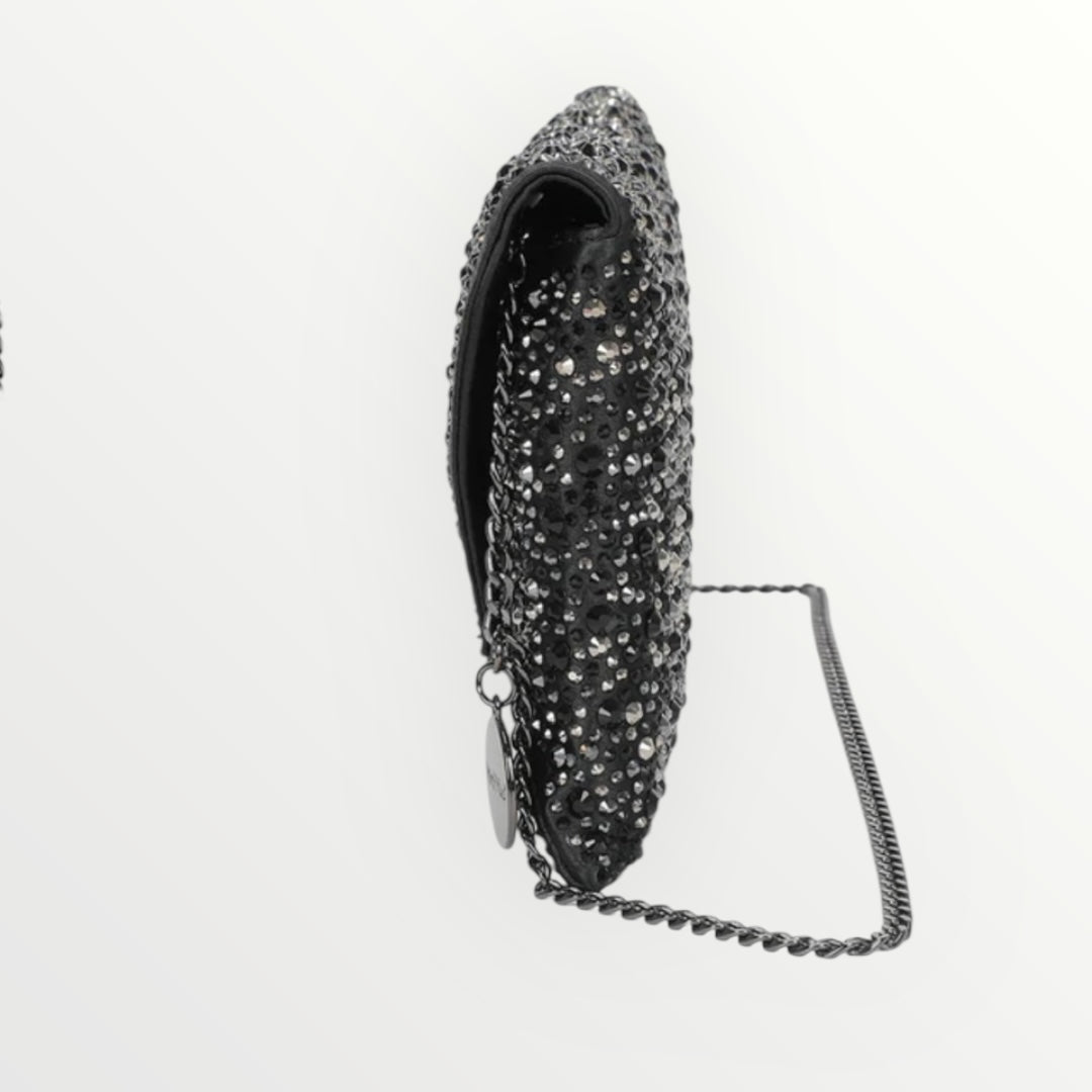 MIMI MUA' - BORSA POCHETTE CON STRASS