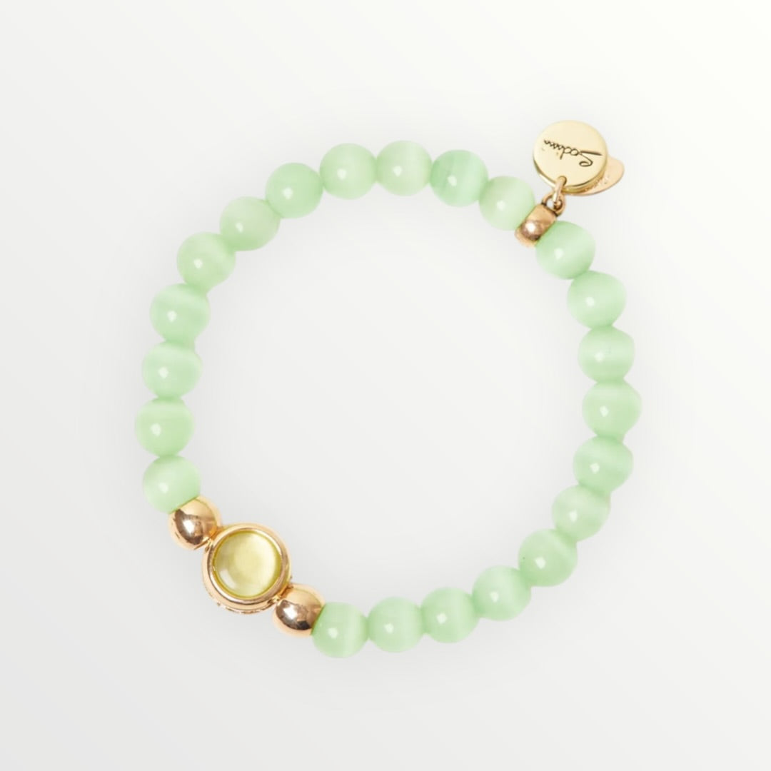 SODINI - BRACCIALE CON SFERA E PIETRE