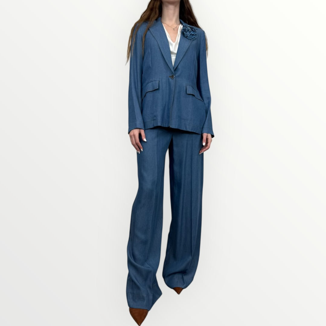 FRACOMINA - GIACCA IN CHAMBRAY