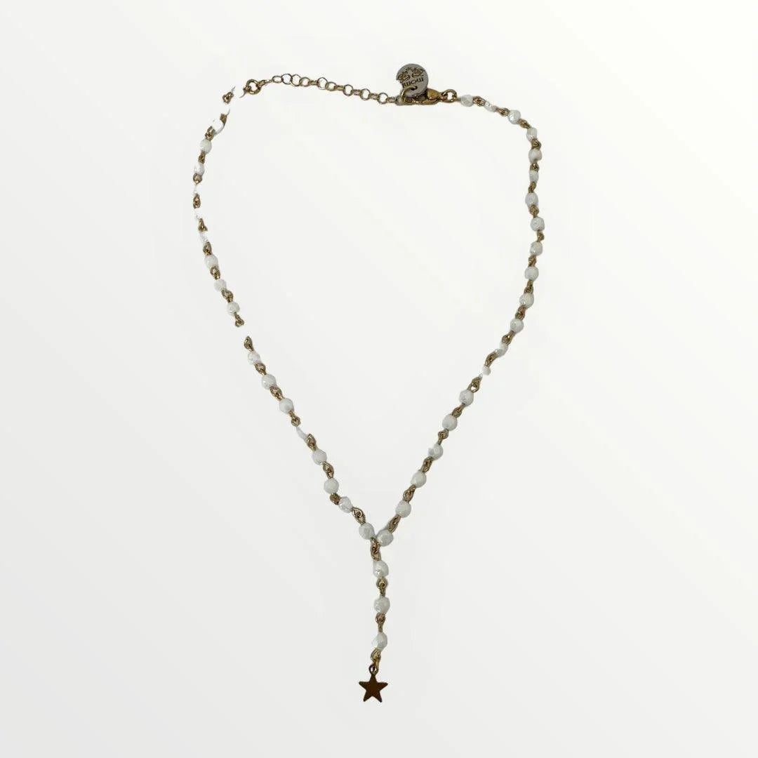 MOMI - COLLANA ROSARIO CORTO STELLA - LOFT.73