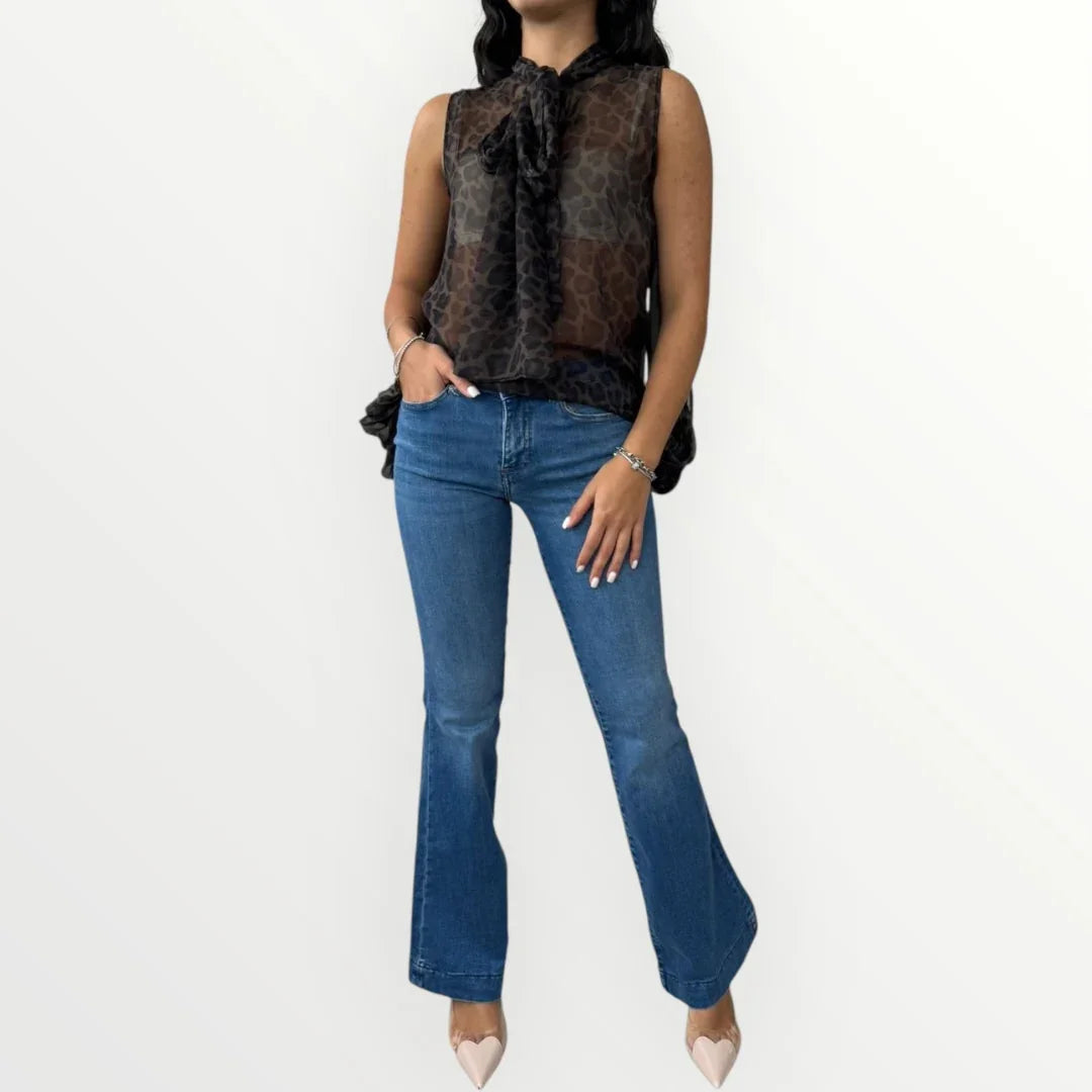 IMPERIAL - CAMICIA MORBIDA CON FIOCCO