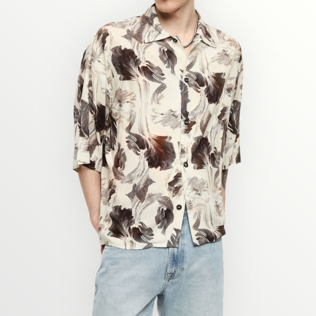 IMPERIAL - CAMICIA AMPIA IN FANTASIA