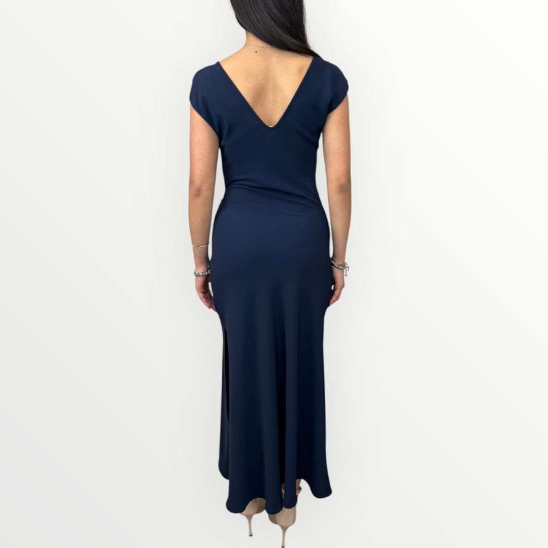 IMPERIAL - ABITO LUNGO CON SCOLLO A BARCA