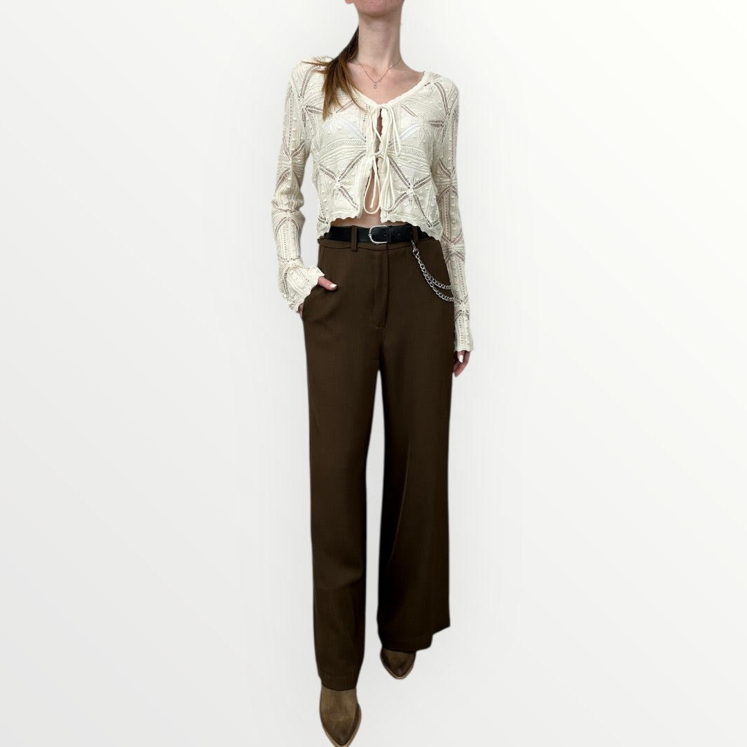 HAVEONE - PANTALONE CON CATENA