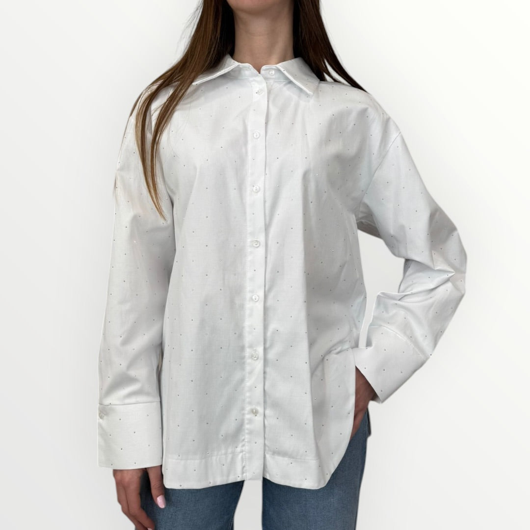 KING KONG - CAMICIA OVER CON PUNTI LUCE