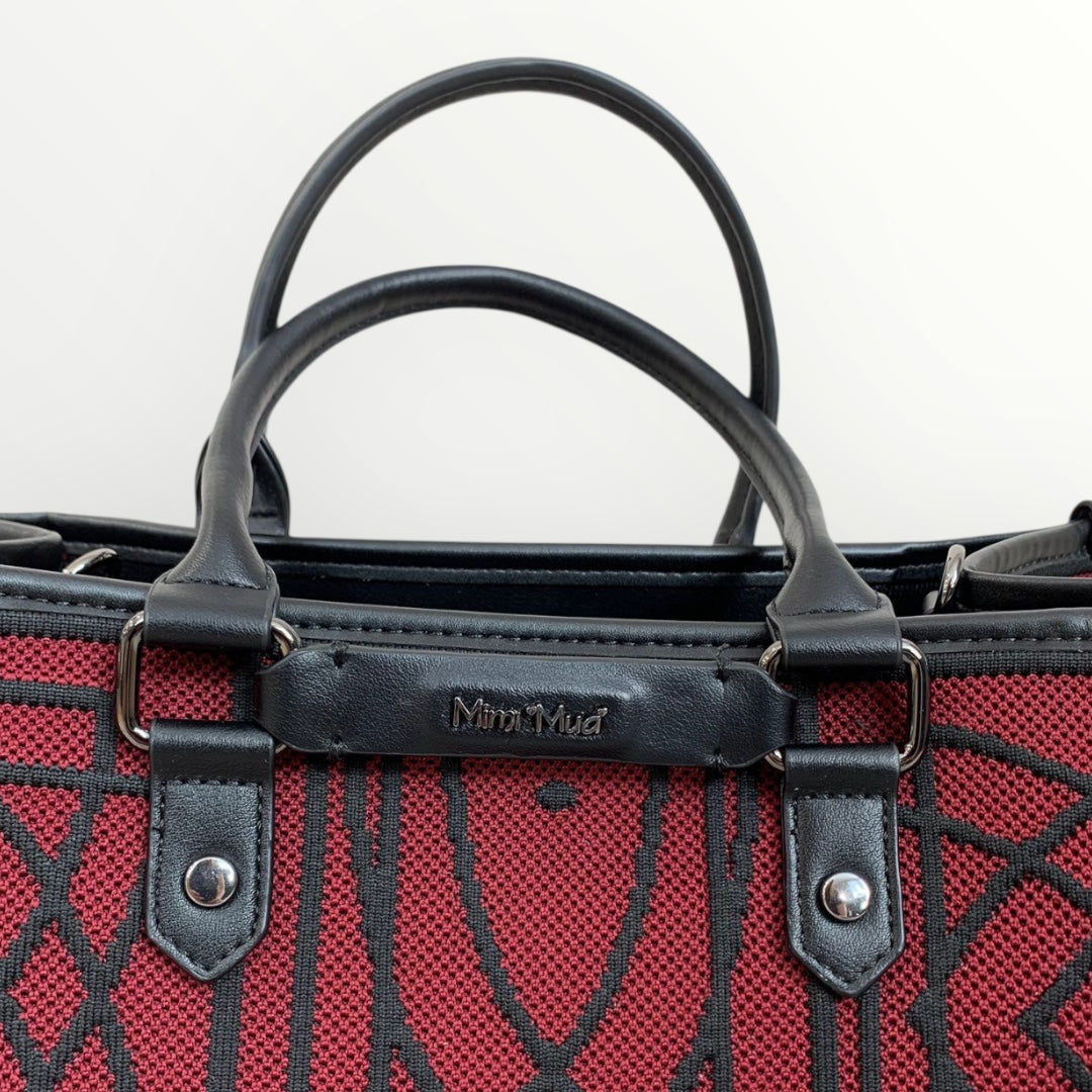 MIMI MUA' - BORSA SHOPPER MOTIVO GEOMETRICO