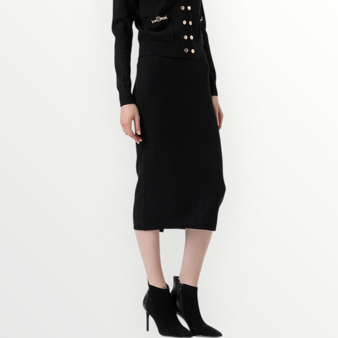 FRACOMINA - GONNA MIDI IN MAGLIA