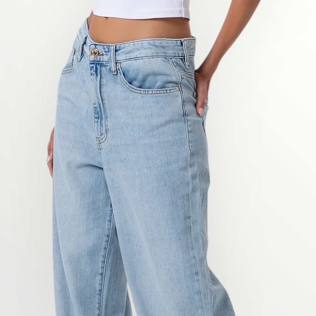 FRACOMINA - JEANS FLARE LAVAGGIO CHIARO