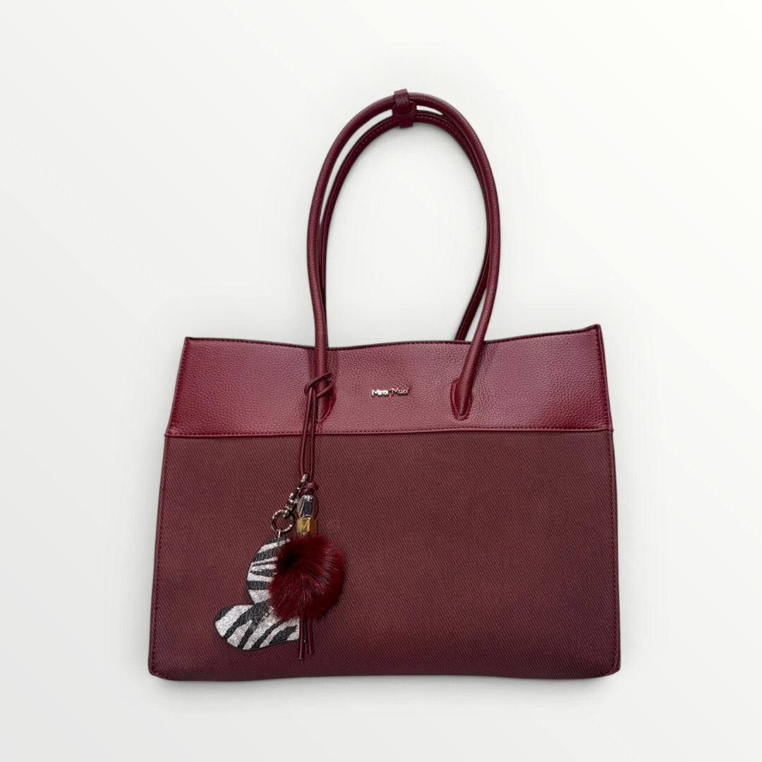 MIMI' MUA' - BORSA TOTE CON CHARMS