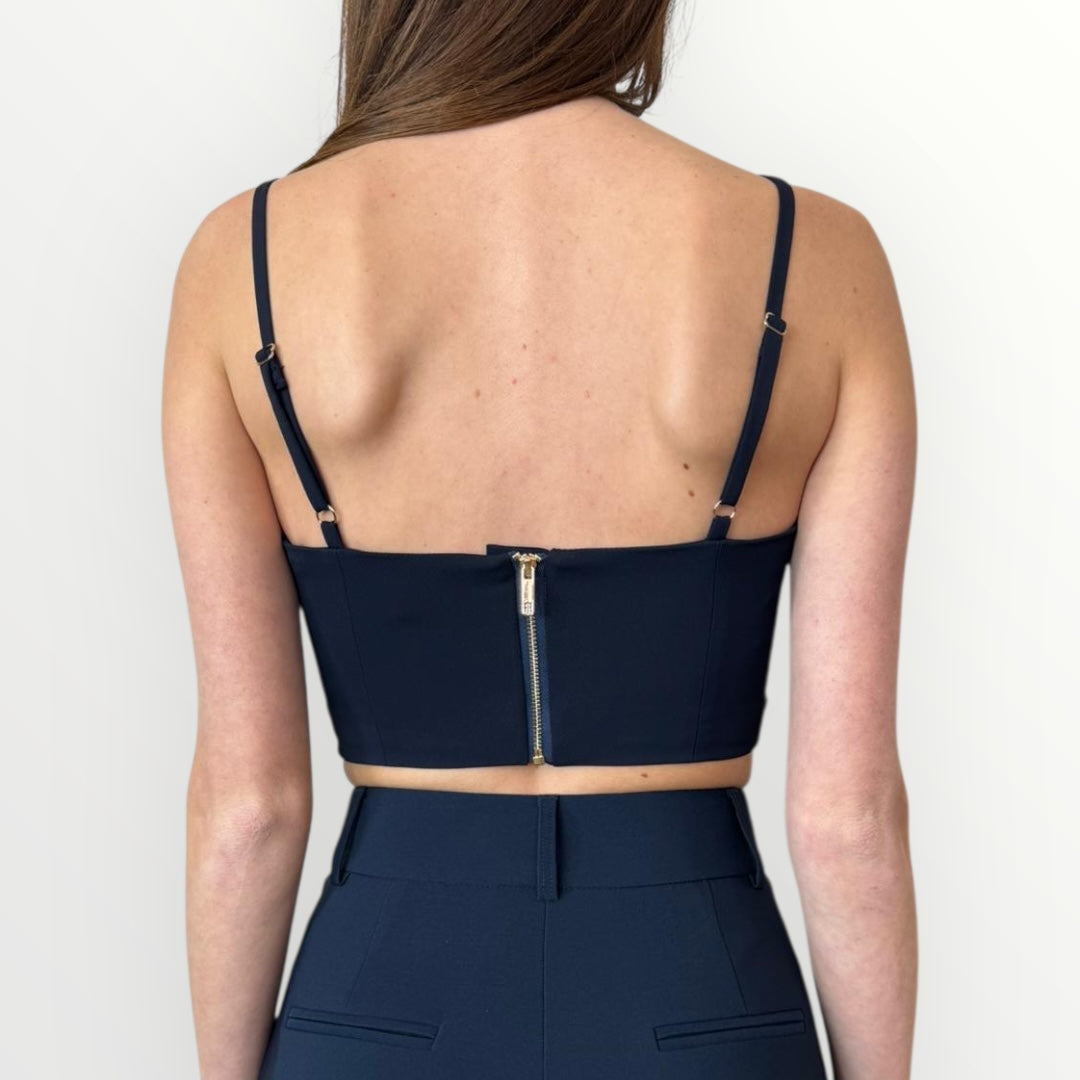 FRACOMINA - TOP CORPETTO LOGATO