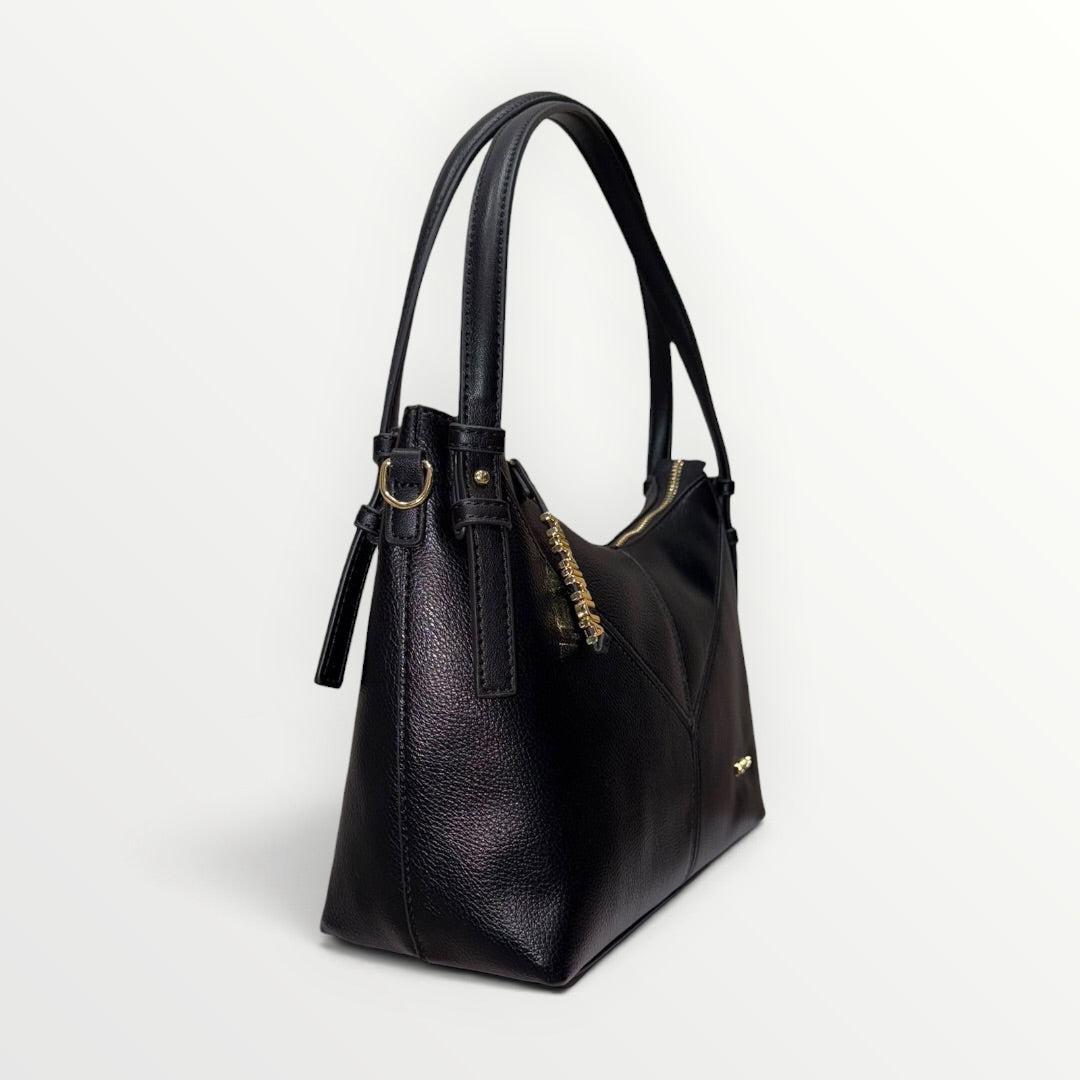 MIMI' MUA' - BORSA A SPALLA CON DOPPIO MANICO