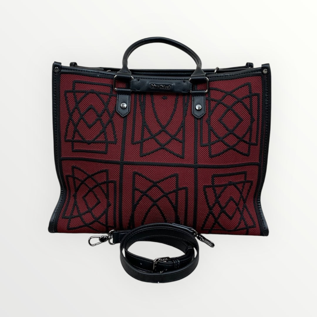 MIMI MUA' - BORSA SHOPPER MOTIVO GEOMETRICO
