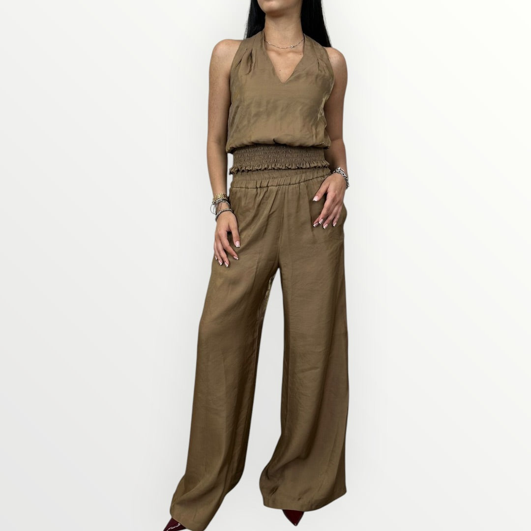 MOTEL - TOP SCOLLO HALTER