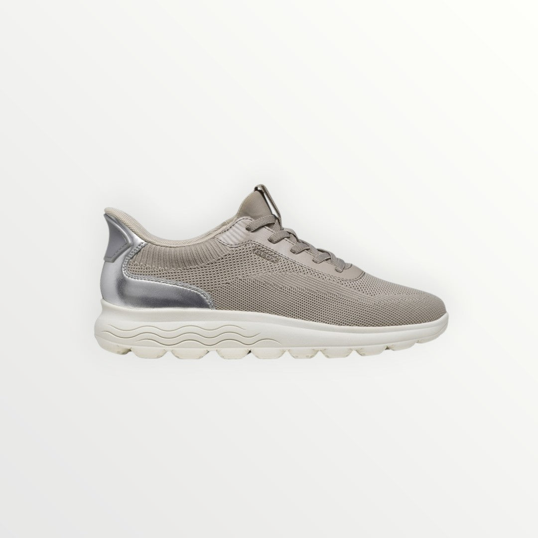 GEOX - SNEAKERS SPHERICA CON RETRO METALLIZZATO