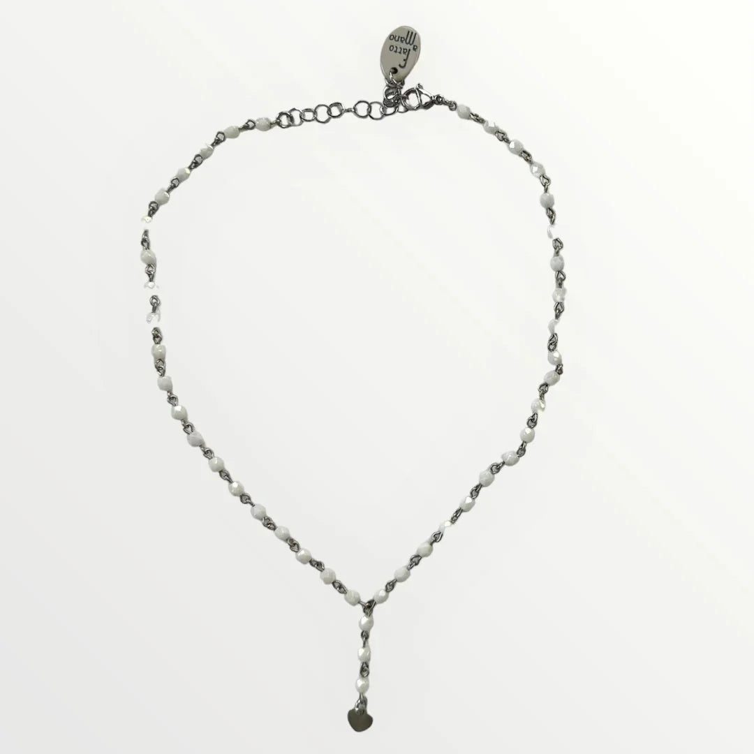 MOMI - SHORT STAR ROSARY NECKLACE