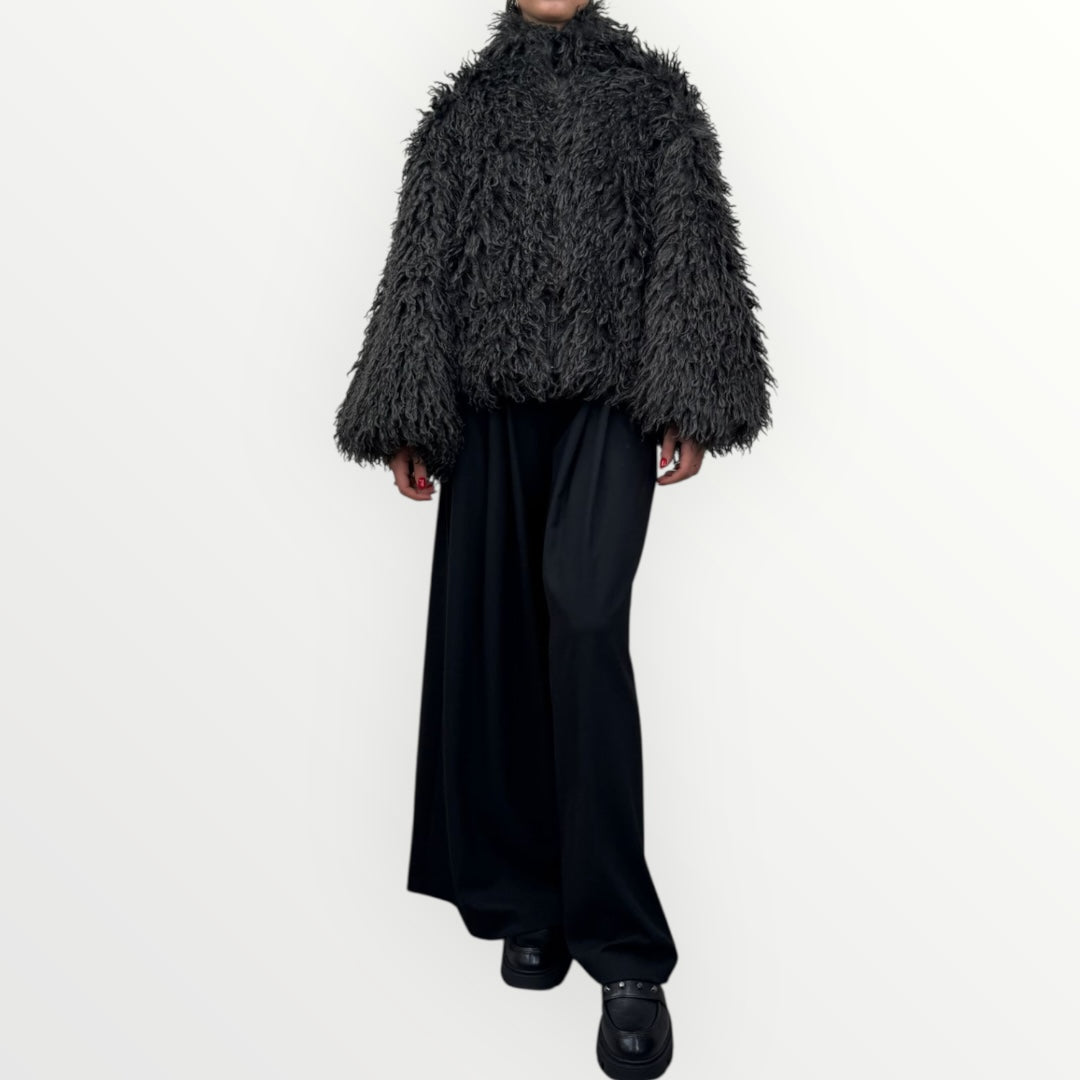 KING KONG - BOMBER MORBIDO CON CERNIERA