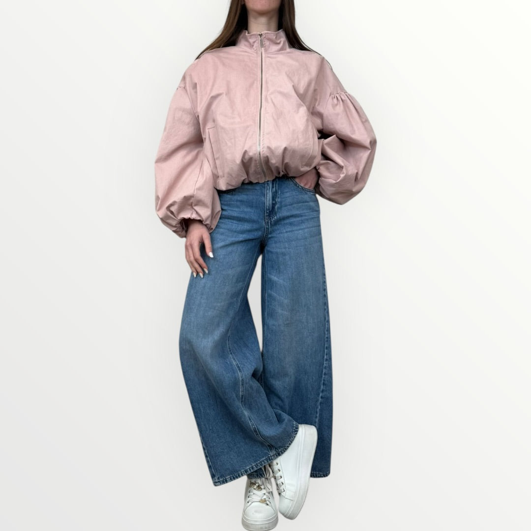 MOTEL - GIUBBOTTO CON MANICHE A PALLONCINO