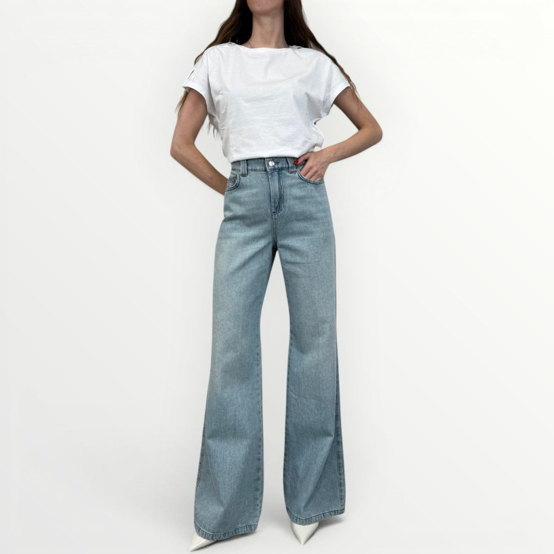 EMME MARELLA - T-SHIRT CHIFFON