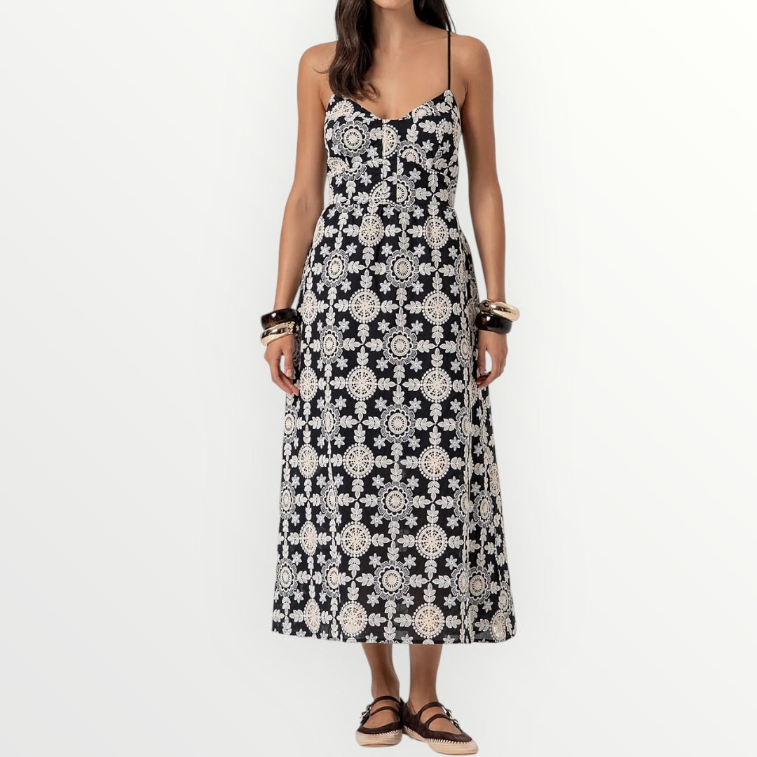 FRACOMINA - ABITO A FANTASIA FLOREALE