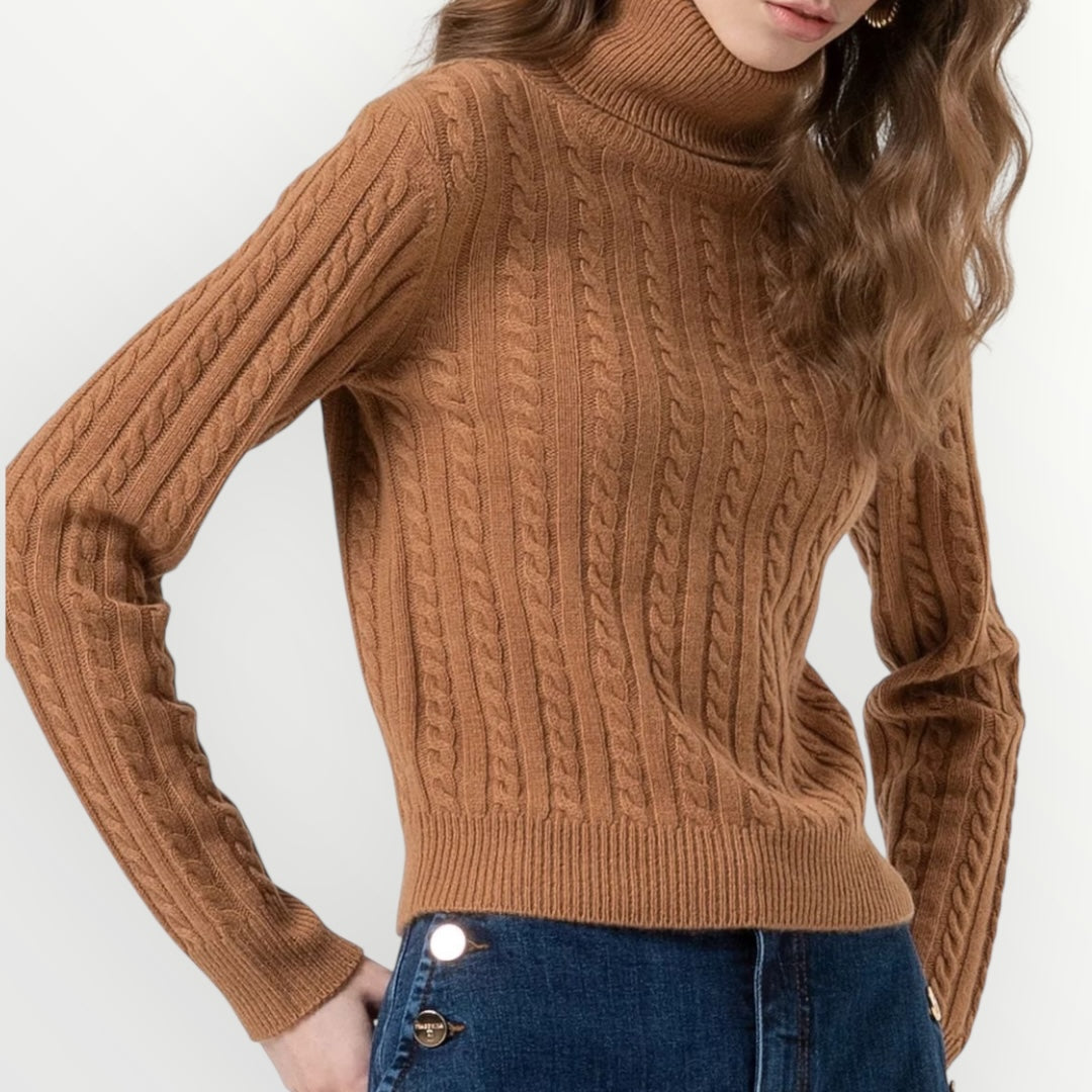 FRACOMINA - MAGLIA CON PUNTO TRECCIA