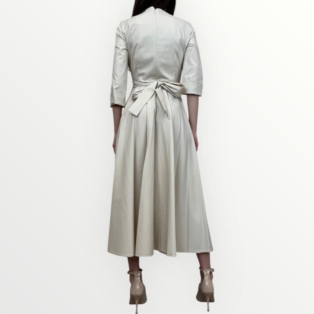 FERRONE - ABITO CON INCROCIO SUL DAVANTI