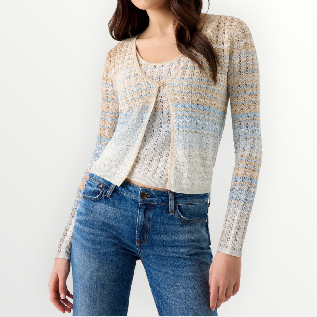 GUESS - CARDIGAN IN MAGLIA