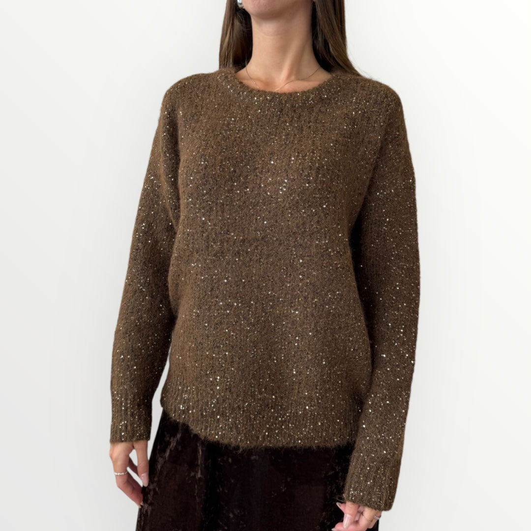 LOFT.73 - MAGLIA BRILLANTINA