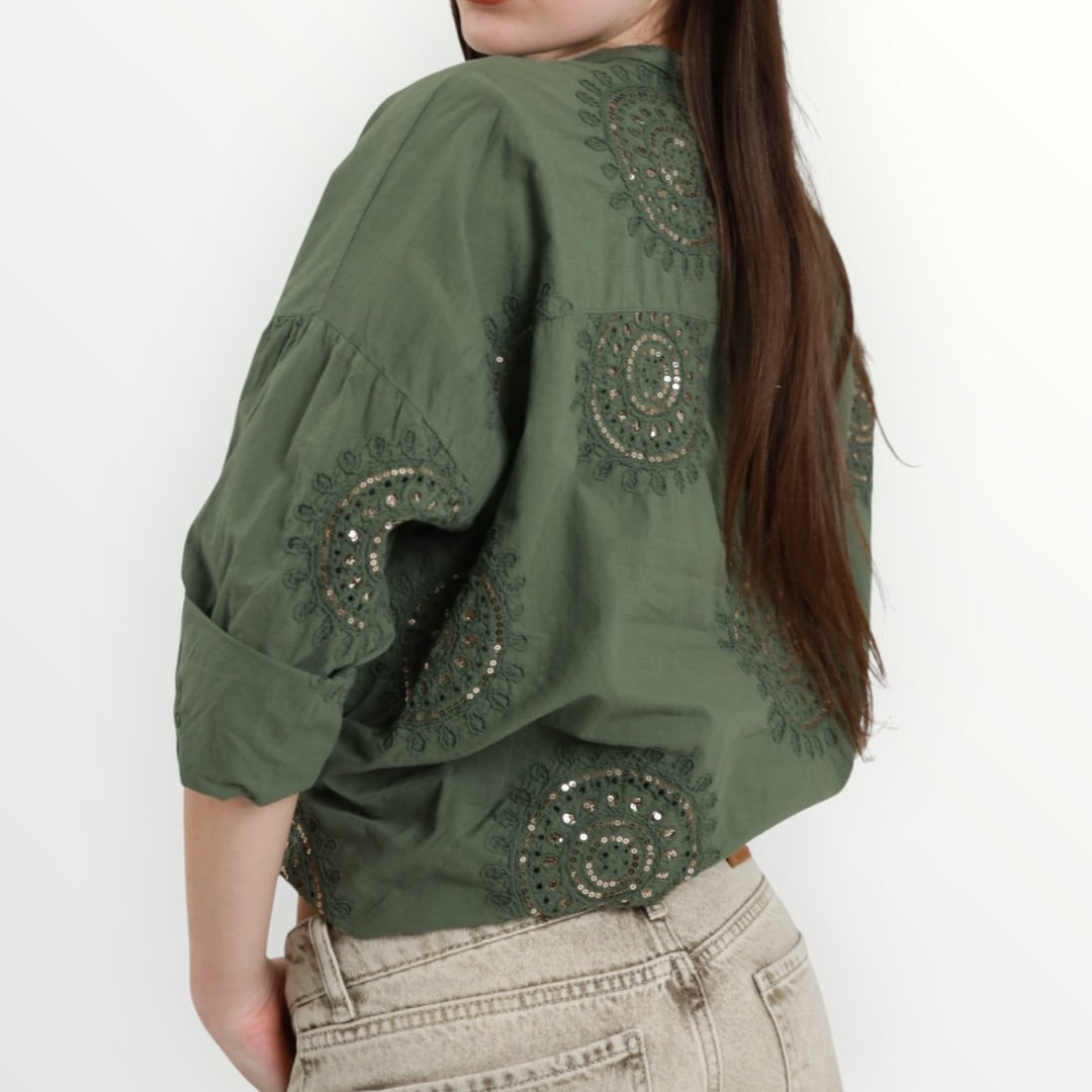 SUSY MIX - CAMICIA RICAMATA