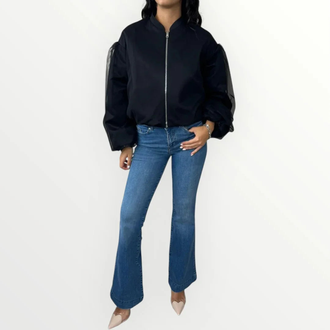 IMPERIAL - BOMBER IN TULLE