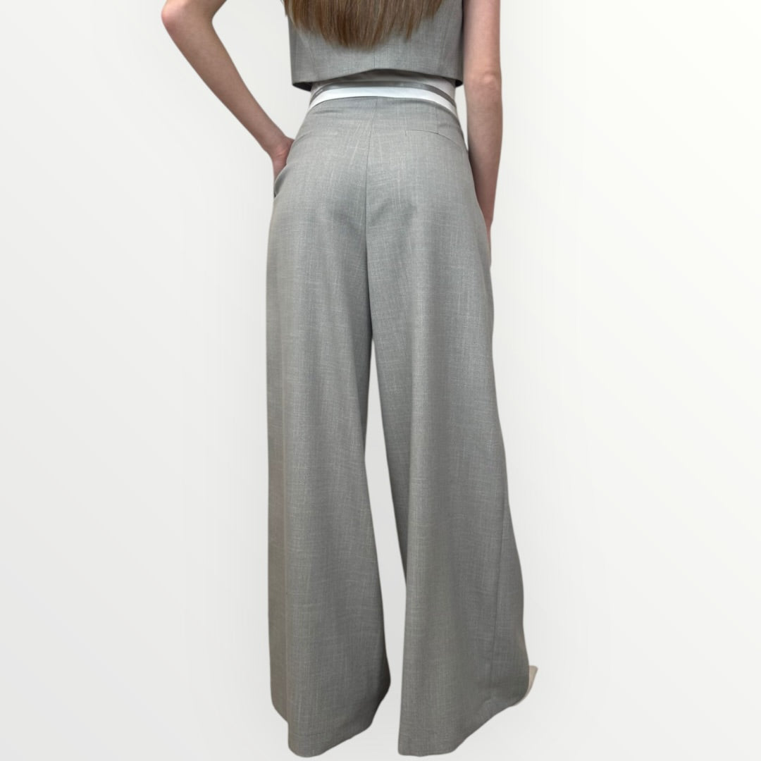 IMPERIAL - PANTALONE CON FASCIA INTRECCIATA